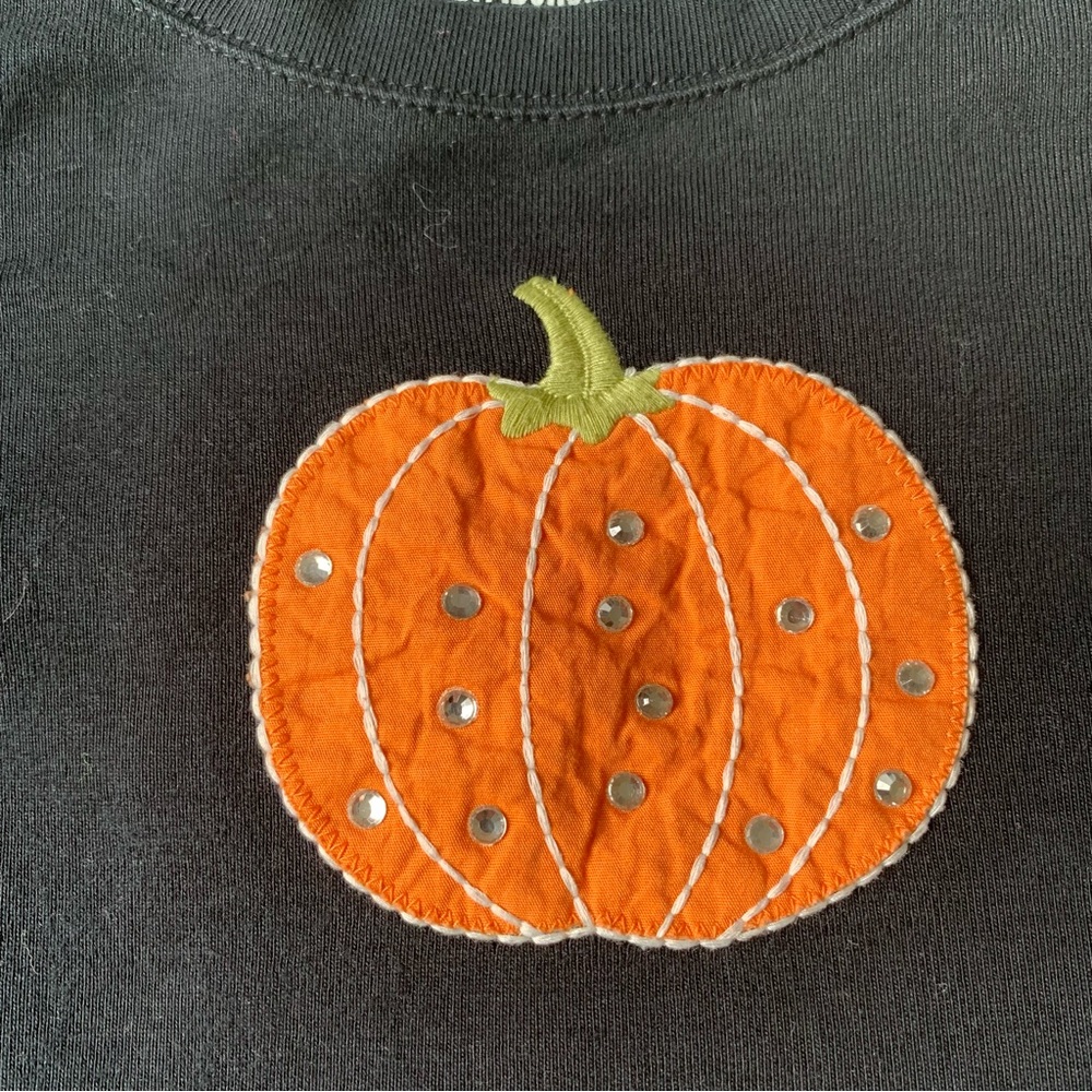 Gymboree Halloween Pumpkin Top FREE Pajamas •NWT - Picture 3 of 6